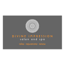 Carte de visite divin d'impression