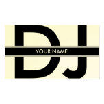 Carte de visite du DJ