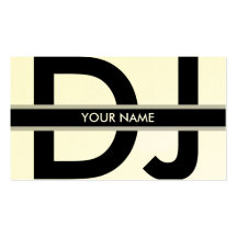Carte de visite du DJ