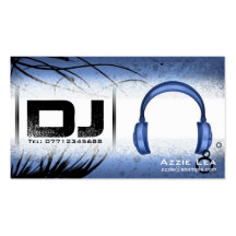 Carte de visite du DJ - personnalisable