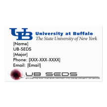 Carte de visite d'UB SEDS
