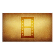 Carte de visite empaqueté de photographe de film d