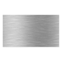 carte de visite en aluminium balayé