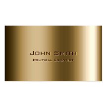 Carte de visite en bronze de spécialiste des Scien