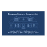 Carte de visite : Entrepreneur/construction
