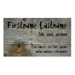 Carte de visite grunge