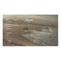Carte de visite incliné du paysage 1