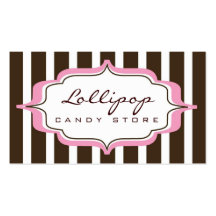 carte de visite > lucette [rose+chocolat]