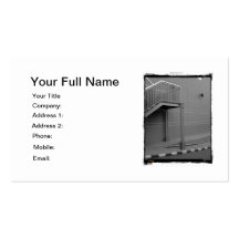 Carte de visite mobile noir et blanc de photograph