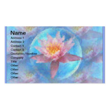 Carte de visite mystique de pouce 3.5x2