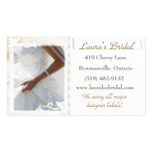 Carte de visite nuptiale