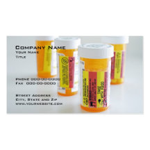 Carte de visite pharmaceutique