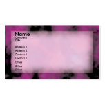 Carte de visite rose