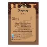 Carte de visite rôti de café