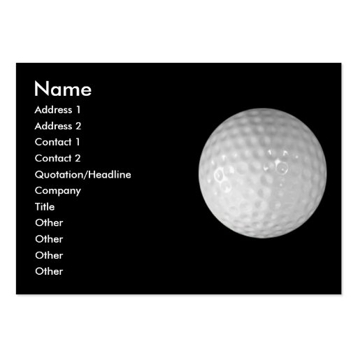 carte de visite - sports