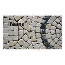 Carte de visite Stone1 - Monogramme