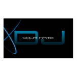 Carte de visite unique du DJ