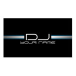 Carte de visite unique du DJ