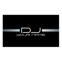 Carte de visite unique du DJ