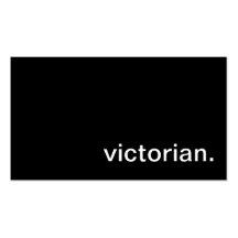 Carte de visite victorien