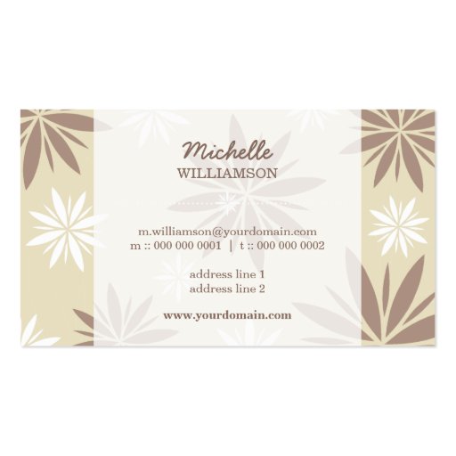 CARTE DE VISITE : : vitalité 1