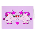 Carte de voeux chanceuse de Saint-Valentin d'auric cartes
