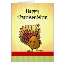 Carte de voeux de bon thanksgiving