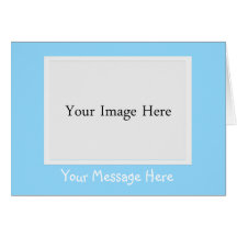 Carte de voeux de cadre de tableau de photo de ble