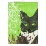 Carte de voeux de chat