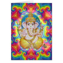 Carte de voeux de Ganesh