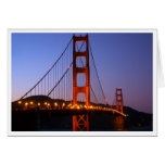 Carte de voeux de golden gate bridge