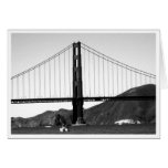 Carte de voeux de golden gate bridge