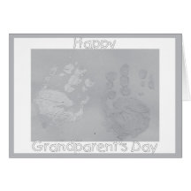 carte de voeux de jour de grands-parents