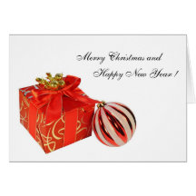 Carte de voeux de Noël