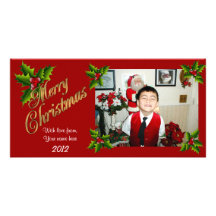 Carte de voeux de photo de Joyeux Noël Cartes De Vœux Avec Photo