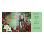 Carte de voeux de photo de Joyeux Noël Cartes Avec Photo