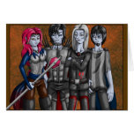 Carte de voeux de vampires