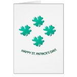 CARTE DE VOEUX DU JOUR DE ST PATRICK