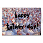 Carte de voeux heureuse de thanksgiving de jour de