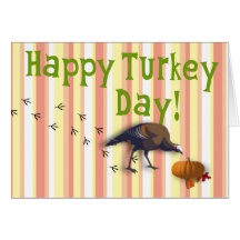 Carte de voeux heureuse de thanksgiving de jour de