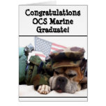 Carte de voeux marine de chien de boxeur des félic