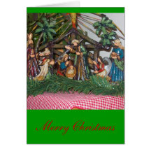 Carte de voeux/Noël/nativité