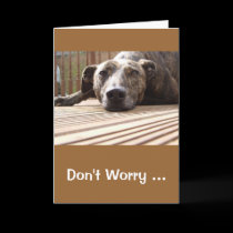 Carte de voeux paresseuse de Lurcher cartes