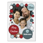 Carte de voeux personnalisée de Noël
