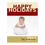 Carte de voeux personnalisée de Noël Cartes Postales