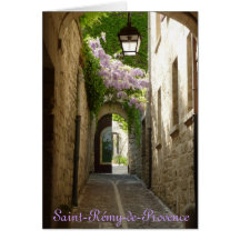 CARTE DE VOEUX - saint Rémy-De-Provence France