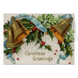 Carte de voeux vintage de Noël