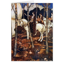 Carte d'illustrations de livre d'Edmund Dulac
