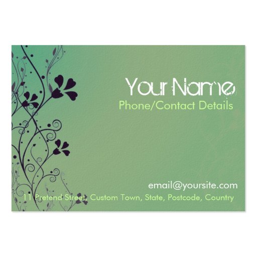 Carte d'importante affaire de SideSweet Cartes De Visite Personnelles