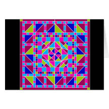 Carte dramatique du dessin géométrique 1